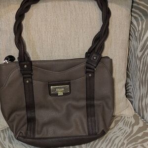 Rosetti Light And Dark Vegan Leather Shoulder Bag
